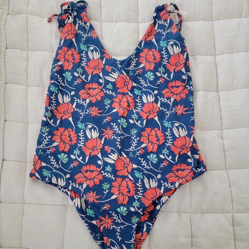 Floral One Piece Bathing Suit